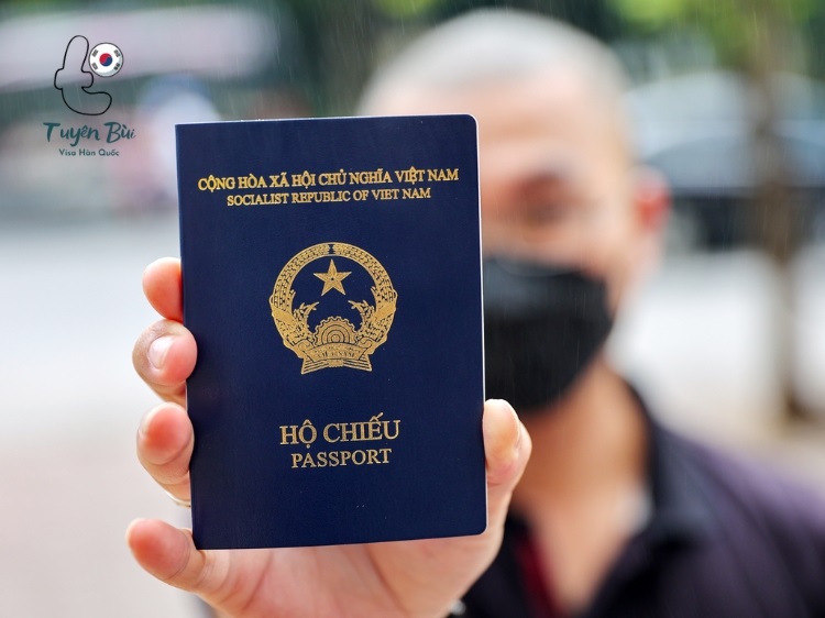 hộ chiếu trắng xin visa hàn quốc