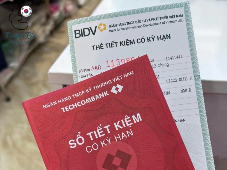 chứng minh tài chính xin visa Hàn Quốc