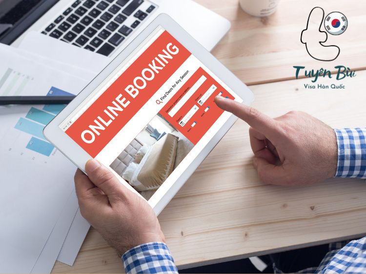 booking khách sạn xin visa Hàn Quốc
