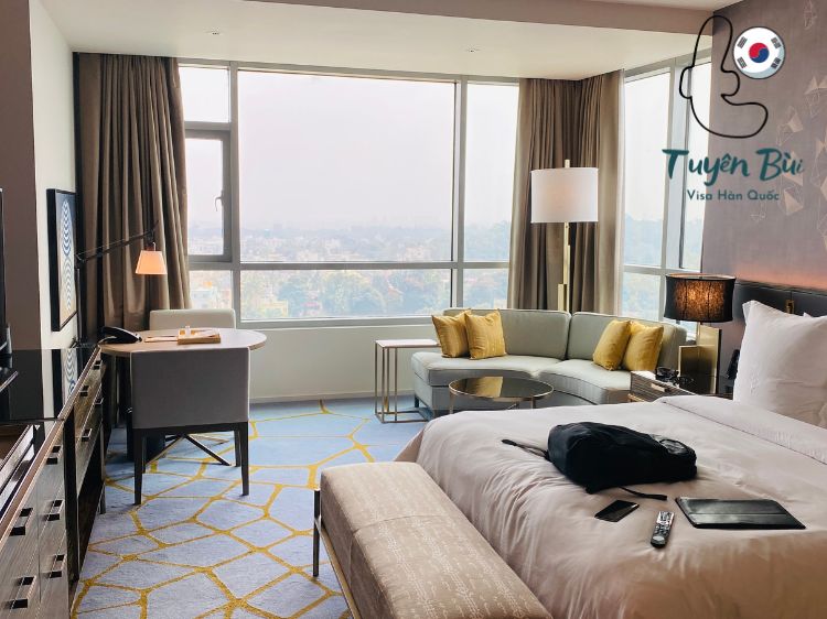 booking khách sạn xin visa Hàn Quốc