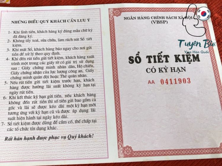 Hồ sơ xin visa Hàn Quốc du lịch tự túc