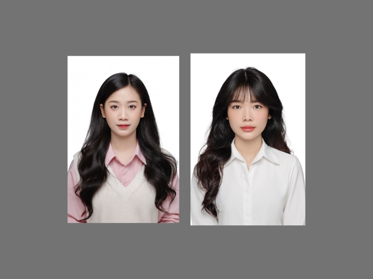 ảnh thẻ xin visa hàn quốc