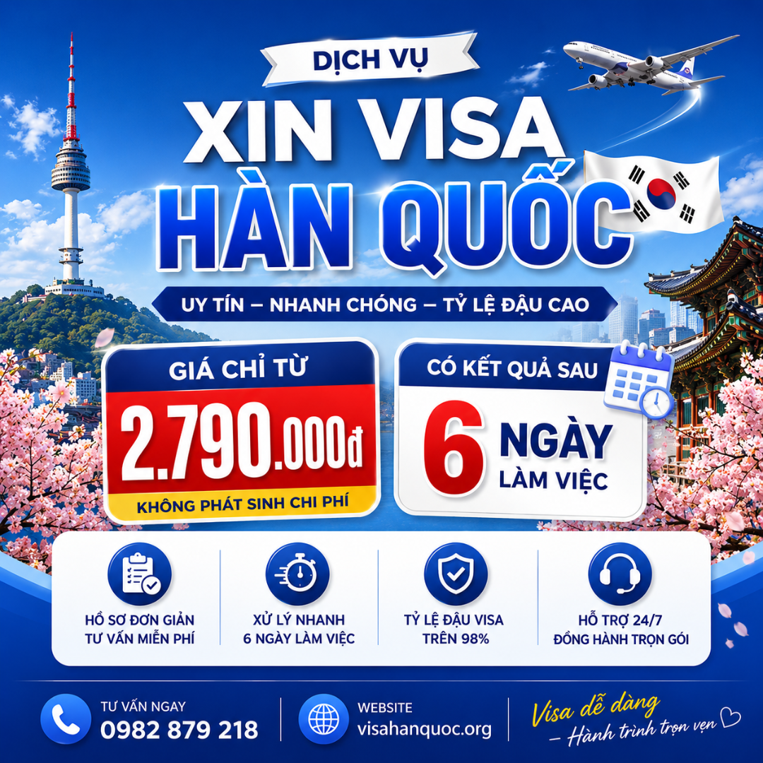 Ưu đãi Visa Hàn Quốc